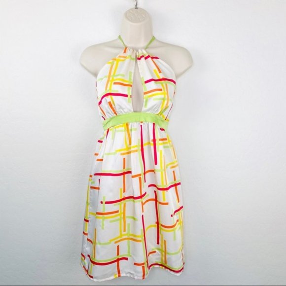 NWT Leona by lauren Leonard Halter Sundress - Picture 1 of 5